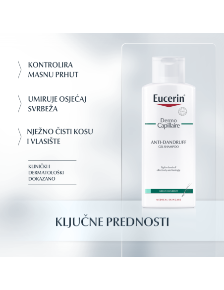 Eucerin DermoCapillaire šampon protiv prhuti 69654