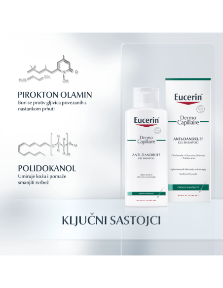 Eucerin DermoCapillaire šampon protiv prhuti 69654