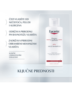 Eucerin DermoCapillaire pH5 šampon 69653 2