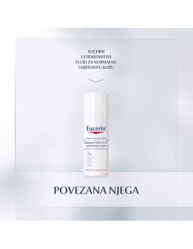 Eucerin AntiREDNESS dnevna krema protiv crvenila sa zelenim pigmentom SPF 25 69743