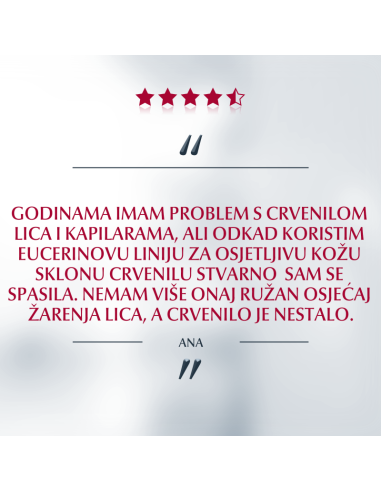 Eucerin AntiREDNESS noćna krema protiv crvenila kože lica 69744