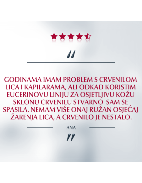 Eucerin AntiREDNESS noćna krema protiv crvenila kože lica 69744