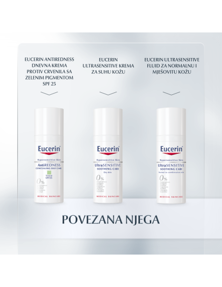 Eucerin AntiREDNESS noćna krema protiv crvenila kože lica 69744