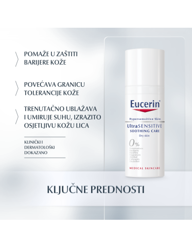 Eucerin UltraSENSITIVE krema za suhu kožu 69745