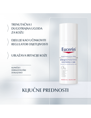 Eucerin UltraSENSITIVE fluid za normalnu i mješovitu kožu 69746
