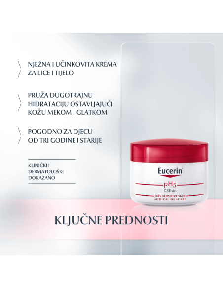 Eucerin pH5 krema 63022