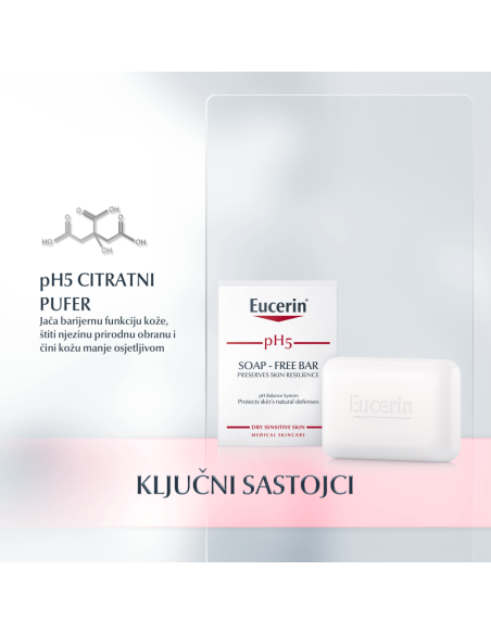 Eucerin pH5 Sindet bez sapuna 63141