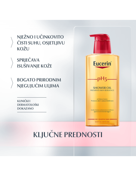 Eucerin pH5 Ulje za tuširanje