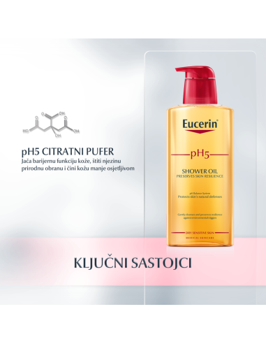 Eucerin pH5 Ulje za tuširanje