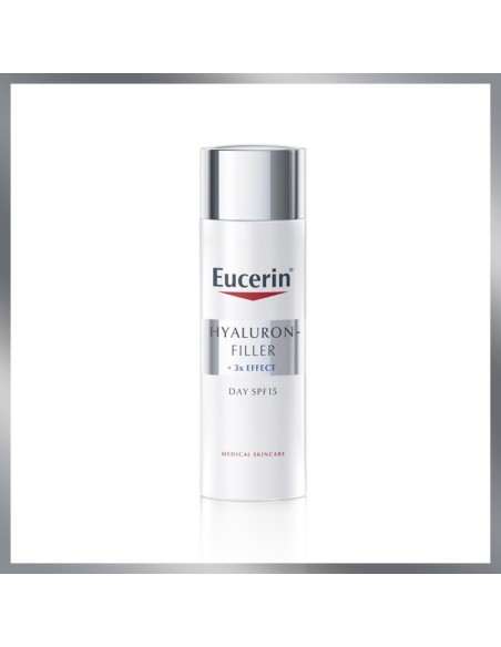 Eucerin Hyaluron-Filler dnevna krema za normalnu i mješovitu kožu sa SPF 15 i UVA zaštitom 63924