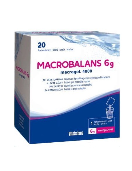 Vitabalans MacroBalans prašak 20 x 6g
