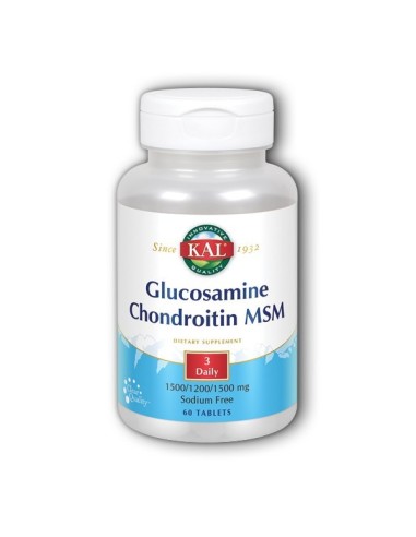 Kal Glucosamine Chondroitin MSM tablete