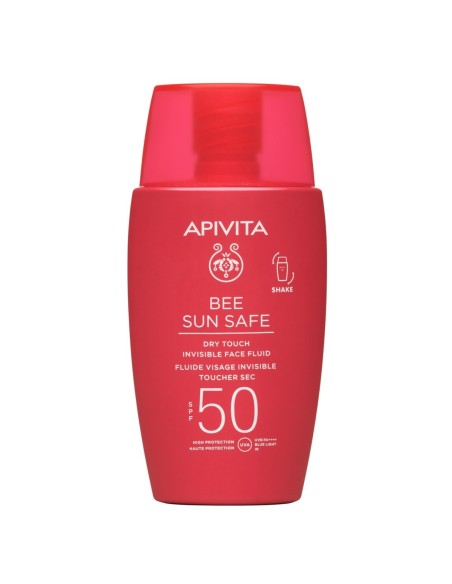 Apivita Bee sun Safe Dry-Touch fluid za lice SPF 50