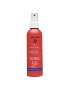 Apivita Bee sun Safe Ultra lagani sprej za lice i tijelo SPF 50
