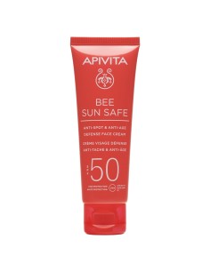 Apivita Bee sun Safe Krema za lice protiv mrlja i starenja SPF 50