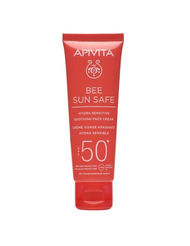 Apivita Bee sun Safe Krema za osjetljivu kožu lica SPF 50