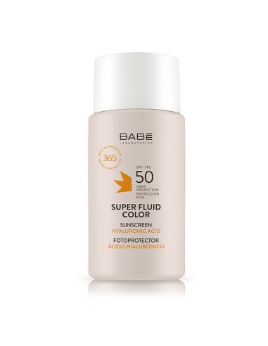 Laboratorios BABÉ SUN Super Fluid Color Sunscreen SPF50