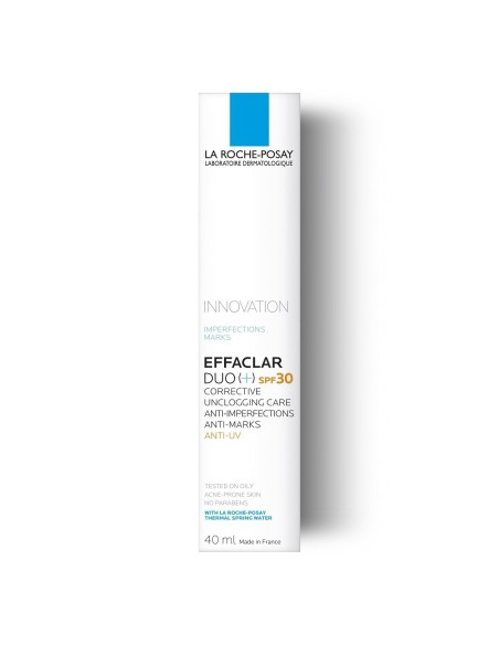 La Roche-Posay Effaclar DUO (+) SPF 30 Korektivna njega protiv nepravilnosti masne kože i začepljenih pora