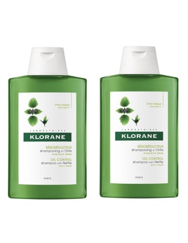 Klorane Kopriva šampon za masnu kosu 400 ml DUO