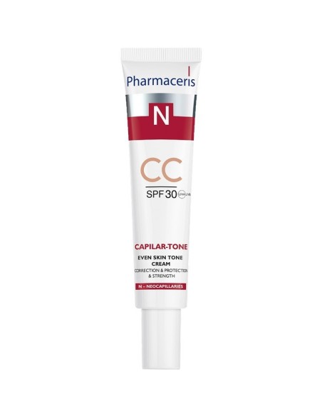 Pharmaceris T Capilar Tone Krema za ujednačavanje boje kože CC SPF 30