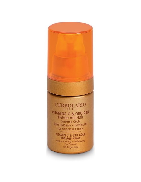 Lerbolario Vitamin C & 24K Gold krema oko očiju