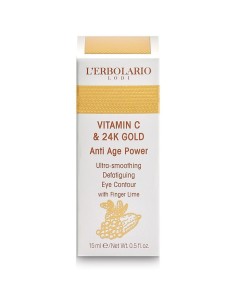 Lerbolario Vitamin C & 24K Gold krema oko očiju 2