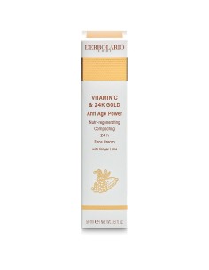 Lerbolario Vitamin C & 24K Gold Nutri-regenerativna 24 satna krema za lice 2