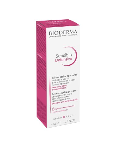 Bioderma Sensibio Defensive Aktivna umirujuća hidratantna krema, osjetljiva koža