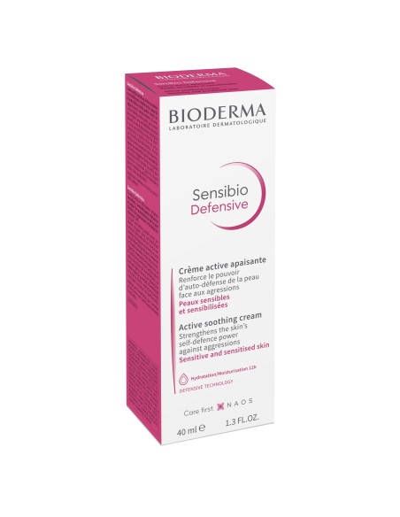 Bioderma Sensibio Defensive Aktivna umirujuća hidratantna krema, osjetljiva koža