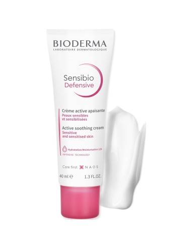 Bioderma Sensibio Defensive Aktivna umirujuća hidratantna krema, osjetljiva koža