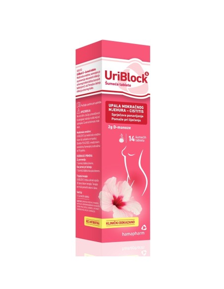Hamapharm UriBlock šumeće tablete