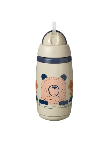 Tommee Tippee Superstar Insulated Termo čaša sa slamkom Bež