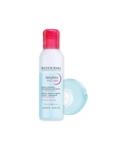 Bioderma Sensibio H2O Eye dvofazni micelarni odstranjivač make upa 2
