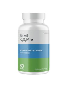 Salvit K2 D3 Max tablete, dodatak prehrani