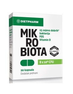 Dietpharm Mikrobiota kapsule, dodatak prehrani