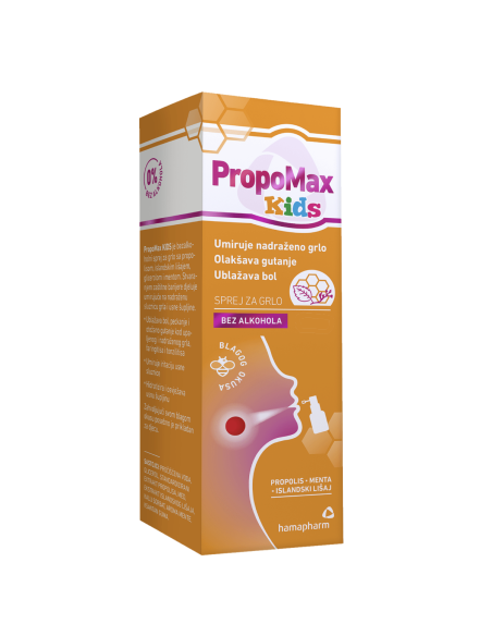 Hamapharm Propomax Kids Sprej za grlo