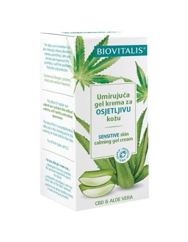 Biovitalis Umirujuća gel krema za osjetljivu kožu