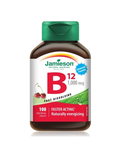 Jamieson Vitamin B12 1000 mcg sublingvalne tablete