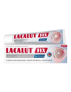 Lacalut FIX adhezivna krema za proteze ekstra jaka