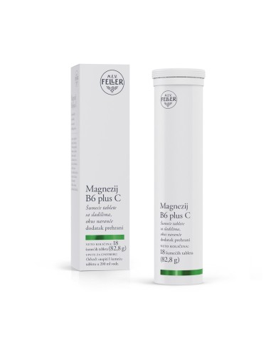 M.E.V. Feller Magnezij B6 plus C šumeće tablete