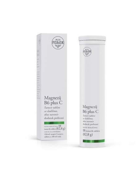 M.E.V. Feller Magnezij B6 plus C šumeće tablete
