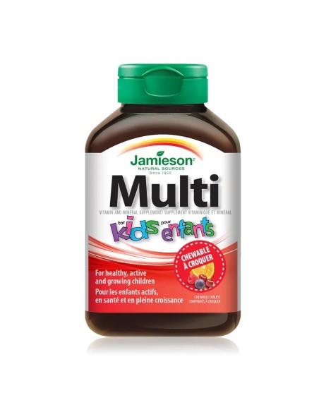 Jamieson Multi kids tablete za žvakanje