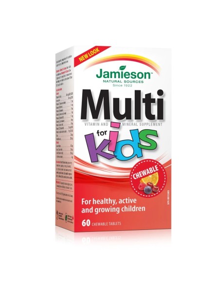 Jamieson Multi kids tablete za žvakanje