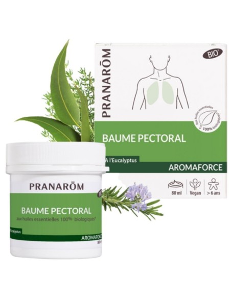 Pranarom Aromaforce balzam za prsa Bio
