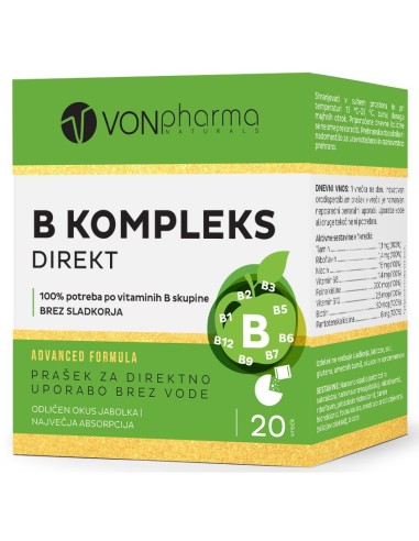 Vonpharma B kompleks direkt prah