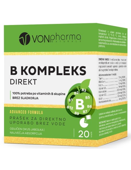 Vonpharma B kompleks direkt prah