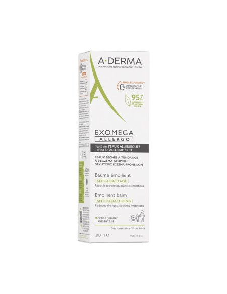 A-derma Exomega Allergo emolijentni balzam