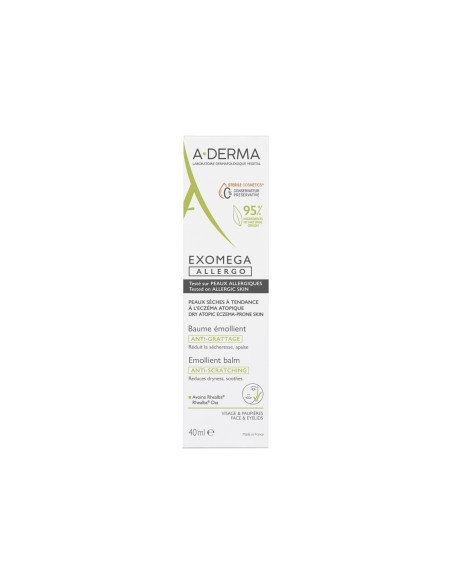 A-derma Exomega Allergo emolijentni balzam