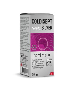 Alpen Pharma Coldisept NanoSilver sprej za grlo