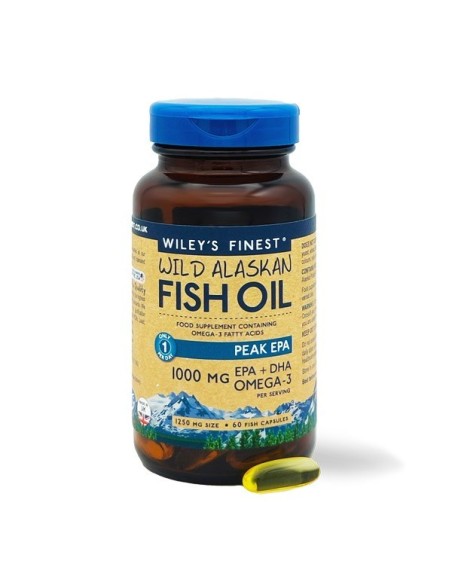 Wiley's Finest Wild Alaskan Fish Oil, Peak EPA